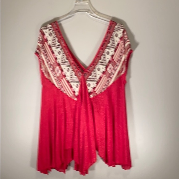 Free People Flowy Relaxed Fit Tunic Top - Picture 2 of 9